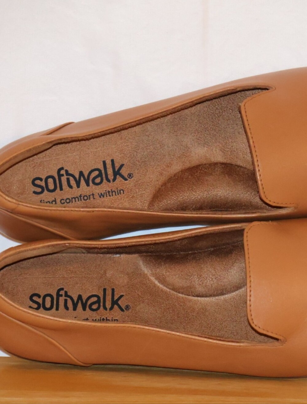 Softwalk Shelby Flat Loafers-Luggage Colorway. 10N. - Picture 10 of 11